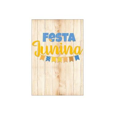 Imagem de Painel De Festa Vertical 1,50 x 2,20 - Festa Junina com Bandeirolas 02