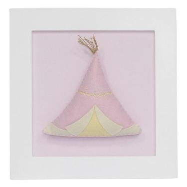 Imagem de Quadro Decorativo Cabaninha Quarto Bebê Infantil Menina - Potinho de M