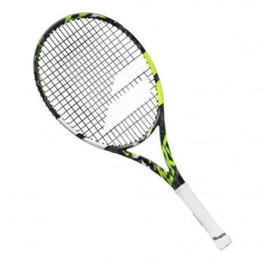 Imagem de Raquete Tênis Babolat Pure Aero Junior 26 250G Cinza Amarelo