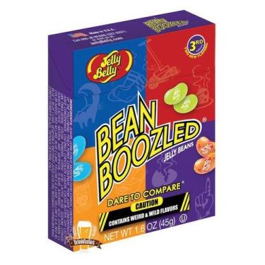 Imagem de Bala jelly belly bean boozled desafio sabores estranhos 45g