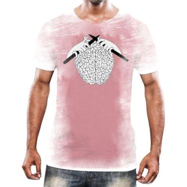 Imagem de Camiseta Camisa Cérebro Inteligência Mental Psicologia HD 4 - Enjoy Sh