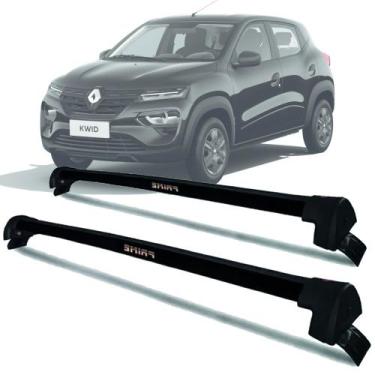 Imagem de Rack Teto Aluminio Prime Renault Kwid 17 a 25 PTO PR162
