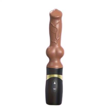 Imagem de Vibrador de empurrar vibrador brinquedo sexual para mulheres, vibradores ponto G estimulador anal clitoriano vibrador realista com 10 modos de impulso e 10 modos de vibração, brinquedos adultos à