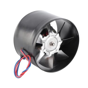 Imagem de Exaustor de Metal Com Duto Redondo, Exaustor de Ventilação Com Motor Poderoso para Remover Graxa e Fumaça de Cozinha (4 polegadas)