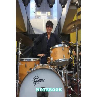 Imagem de Notebook : Clem Burke Ramones Rock band Journal Diary For Any Occasion Gifts in Work Office, Home, School, Thankgiving Notebook #124