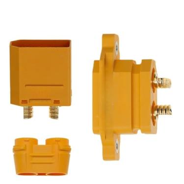 Imagem de 5 Conjuntos De Originais, XT90NE/XT90H; Pode Consertar Plugue De Aeromodelo; Amarelo, Cabeça Masculina E Cabeça Feminina; XT90NE-F/XT90H-M