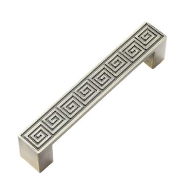 Imagem de Puxadores e maçanetas de porta antigos, puxadores de gaveta de metal, puxadores e maçanetas de armário de cozinha vintage, puxadores de móveis, ferragens, 674,96 mm