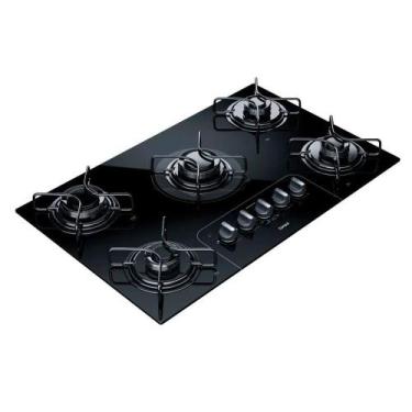 Imagem de Cooktop 5 bocas Consul Controle Fácil Acendimento Bivolt, Preto, Bivol