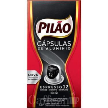 Imagem de Café pilão nespresso 12 extraforte 10 cápsulas