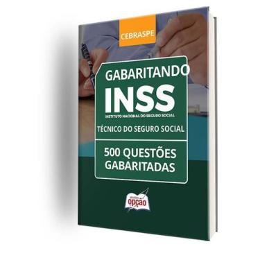 Imagem de Caderno INSS - Técnico do Seguro Social - 500 Questões Gabaritadas - A