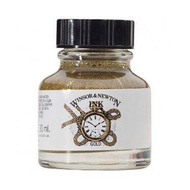 Imagem de Tinta para Desenho Winsor & Newton 30ml Gold