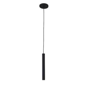 Imagem de FG ILUMINAÇÃO, Pendente Tubo Industrial Preto Fosco 32cm.