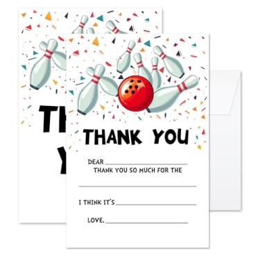 Imagem de lamocho Cartões de agradecimento infantis, cartões de agradecimento para crianças, notas de agradecimento infantis, cartão de agradecimento de boliche, cartões de agradecimento fofos, cartões de