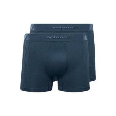 Imagem de Kit com 2 Cuecas Boxer Selene 11070-002//440, Cinza, EG