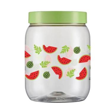 Imagem de Pote Plástico Decorado Porta Mantimentos 1L Multiuso - Bandeirante, Me