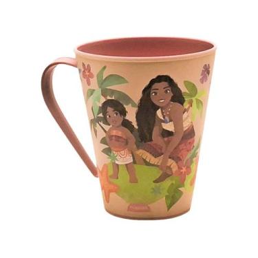 Imagem de Caneca Infantil de Plástico 360 ml Personagens Plasútil, Moana