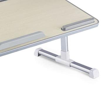 Imagem de Cama Dobrável Mesa de Alumínio de Alumínio Deflerar o Dormitório da Mesa de Collas Caseiro (Cinza)