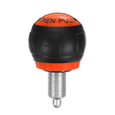 Imagem de PATIKIL Puxador de mola pull-up M16 Puxador de pino de 23 mm de comprimento de rosca para bicicleta de exercício Peça de reposição para equipamentos de fitness Equipamento de bicicleta, laranja
