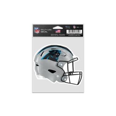 Imagem de Adesivos de ventilador de capacete Carolina Panthers 9,5 cm x 12,7 cm