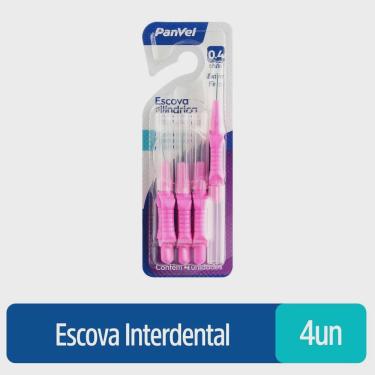 Imagem de Escova interdental panvel 0,4MM com 4 unidades