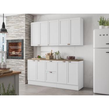 Imagem de Cozinha Completa 4 Peças 9 Portas 2 Gavetas Unna Yescasa