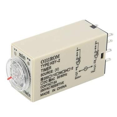 Imagem de H3Y-2 Temporizador Atraso Relé 0~60 Minutos 5A Propósito Múltiplo (220VAC)