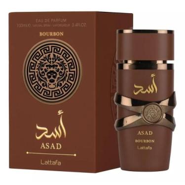 Imagem de Perfume Árabe Masculino Asad Bourbon Lattafa Edp 100ml Original
