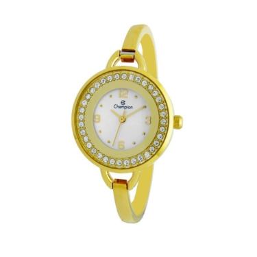Imagem de Relógio Champion Feminino Ref: Cf25732H Bracelete Dourado