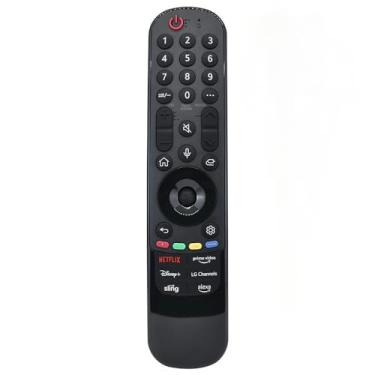Imagem de XINFUTE Substituição MR23GA AKB76043102 para controle remoto infravermelho LG 2023 TV 86QNED80