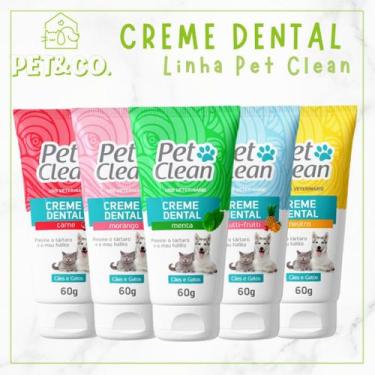 Imagem de Kit Escova de Dentes 3 Peças e Creme Dental para Cachorros - Elo Impor