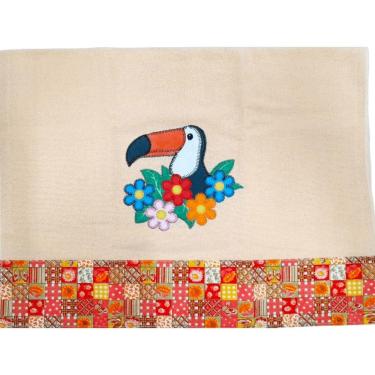 Imagem de Pano de Prato Patchwork 68x46cm 0121 Mod 10 - Auto Estima