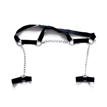 Imagem de Arnês Corporal Masculino Ajustável Arnês de Peito Com Corrente de Metal Estilo Punk Suspensório de Peito para Festa de Cosplay Dia das Bruxas Dia Dos Namorados