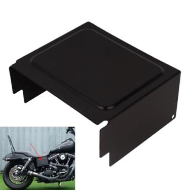 Imagem de HIYOYO Tampa De Bateria Preta Para Harley Davidson 1997-2005 Dyna Super Glide Wide Low Rider Conversível Sport 1997-2003 Sportster Xl1200 Xl 1200 Custom 883 Hugger Xl883 66718-01