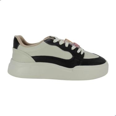 Imagem de Tênis Feminino Moleca Casual Floather Branco Off