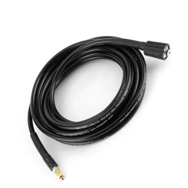 Imagem de MANGUEIRA DE Lavagem DE Carro, 40MPA/5800PSI AUTO AUTO ARIGADO MANGUEIRA LAVIDADES MANGUELAÇÃO BOMBA ÁGUA RORBORAÇÃO Tubos Borracha Limpeza água Alta Pressão para K2 K3 K4 K5 (6m / 19.69ft)