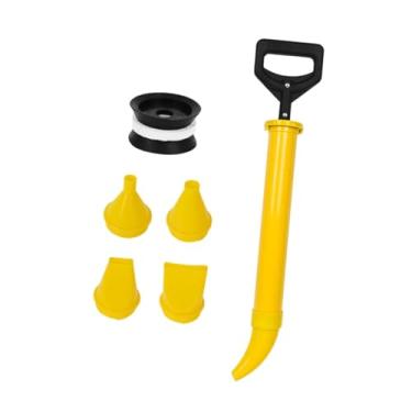 Imagem de Fenteer Argamassa apontando rejunte, ferramenta de rejunte de argamassa de cimento, ferramenta manual, de calafetagem de tijolos e tijolos com 5 bicos