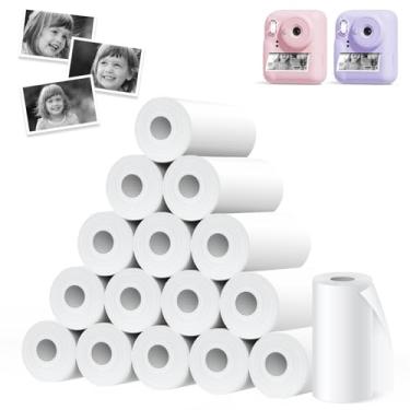 Imagem de Joyjam Câmera de impressão instantânea de 16 rolos para crianças, refil de papel, sem BPA, rolos de papel térmico para a maioria das crianças