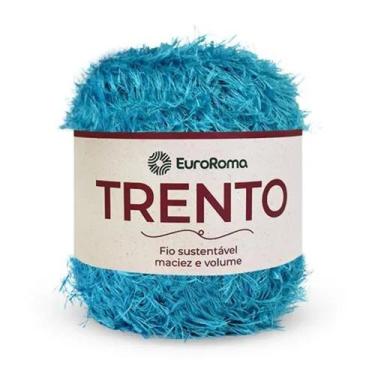 Imagem de Barbante Euroroma Trento 200 g, Azul Piscina