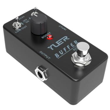 Imagem de Kmise Buffer Boost, Pedal De Guitarra, Pedal De Efeitos Para Guitarra Elétrica Para Guitarras E Baixo Pedais De Efeito Mini Single Type Dc 9V True Bypass