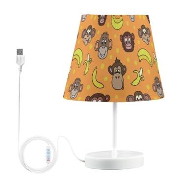 Imagem de Joisal Candeeiros de mesa para sala de estar com abajur, candeeiro de mesa de cabeceira, luz de cama