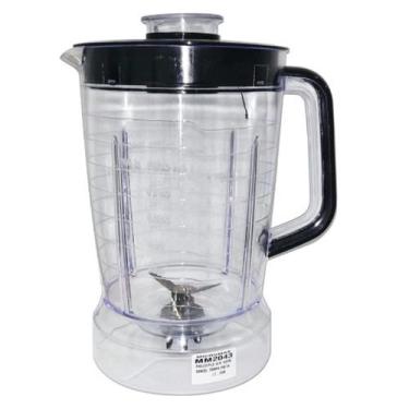 Imagem de COPO PARA LIQUIDIFICADOR PHILCO PLQ1414 1400w TAMPA PRETA - Micromax
