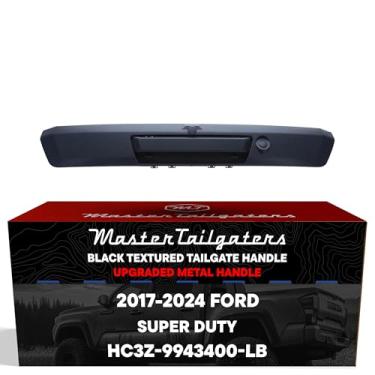 Imagem de Master Tailgaters Substituição de metal preto atualizado para Ford Super Duty (2017-2024) peça original # HC3Z-4,510,250.4 kg