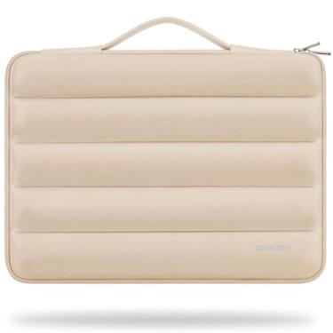 Imagem de DOMISO Capa protetora para laptop de 15,6 polegadas compatível com MacBook Pro de 16 polegadas M4 M3 M2/Pro Max, Chromebook HP Dell ASUS Lenovo de 15,6 a 16 polegadas, estojo de computador à prova