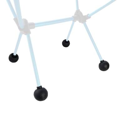 Imagem de TAGUTA Serve Para Cadeiras De Camping 21-23 Mm, Pés Borracha Antiderrapantes, Conjunto Com 4 Protetores Perna Pesca E Caminhada, Compatível Helinox Zero One