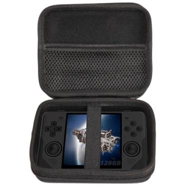 Imagem de Maoershan Estojo Rígido De Transporte Eva Compatível Com O Console Videogame Portátil Powkiddy Rgb30 4 Polegadas (Somente Estojo)