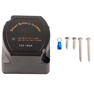Imagem de Carregador Automático DE Bateria Dupla, Isolador DE Bateria DE 12V 140A para ATV, UTV, Barcos, RVS RELA AGRADÁVEL DE TOLAÇÃO DE CARGA AUTRIA
