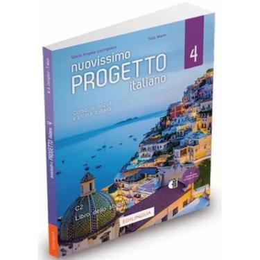 Imagem de Nuovissimo Progetto Italiano 4 - Libro Dello Studente Con Tracce Audio