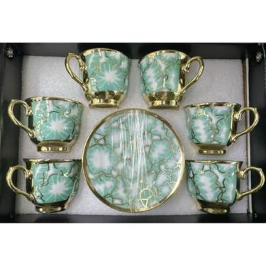 Imagem de Xícara de café kit com 12 peças de Cerâmica em porcelana (Xicara D170-1 6 conjunto)