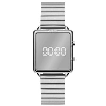 Imagem de Relógio Euro Feminino Fashion Fit Reflexos Prata - Eumd26aae-4k Eumd26aae-4k