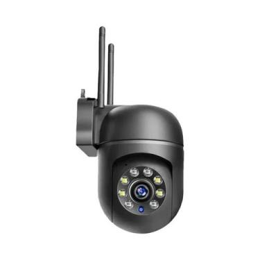 Imagem de Câmera IP WiFi Externa 2K 2.4G Áudio Bidirecional PTZ Vigilância Resid